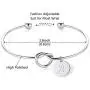 Cursive Initials Love Knot Bridesmaid Bracelets I Cant Tie The Knot Without You Bridesmaid Gifts Cards with Pink Gift Box Cursive Initials Love Knot Bridesmaid Bracelets I Cant Tie The Knot Without You Bridesmaid Gifts Cards with Pink Gift Box