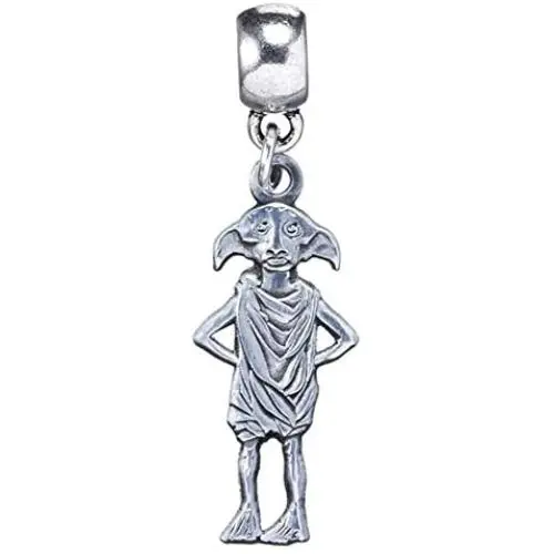 Harry Potter Official Silver Plated Dobby The House Elf Slider Bracelet Charm