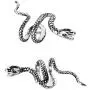 HONGTU Snake Earring Cuff Wraps Ear Clips No Piercing Women Girls Viper Fake Cheater Cartilage Helix Jewelry HONGTU Snake Earring Cuff Wraps Ear Clips No Piercing Women Girls Viper Fake Cheater Cartilage Helix Jewelry