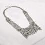 Zephyrr Afghani/Turkish Statement Beaded Long Necklace Tribal Junk Women Jewelry