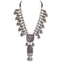 Zephyrr Tribal/Banjara Long Necklace For Women W/Jhumki Tassels Casual Jewelry