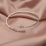 BAUNA World Travel Airplane Bracelet Pilot Gift Open Cuff Bangle Bracelet Aviation Jewelry Flight Attendant Gift