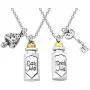 FAADBUK Alice in Wonderland Inspired Jewelry Alice in Wonderland BFF Friendship Gift Inspired by Alice Eat Me Drink Me Set Necklace FAADBUK Alice in Wonderland Inspired Jewelry Alice in Wonderland BFF Friendship Gift Inspired by Alice Eat Me Drink Me Set Necklace