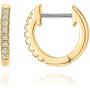 PAVOI 14K Gold Plated Cubic Zirconia Cuff Earrings Huggie Stud