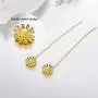 925 Sterling Silver Gold Plated Sunflower Daisy Threader Earrings Stud Drop Dangle You are My Sunshine Jewelry Gifts for Women Mom 925 Sterling Silver Gold Plated Sunflower Daisy Threader Earrings Stud Drop Dangle You are My Sunshine Jewelry Gifts for Women Mom
