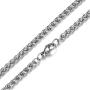 Moolee Mens Stainless Steel Pendant Necklace Gothic Skull Pendant with 24 Inches Link Chain