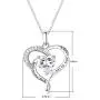 Bellrela Sterling Silver I Love You to The Moon and Back Necklace Heart Love Pendant Necklace Bellrela Sterling Silver I Love You to The Moon and Back Necklace Heart Love Pendant Necklace