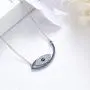 Aurora Tears 925 Sterling Silver Evil Eye Necklace/Ring Women Amulet Jewelry Crystal Lucky Proective Eyes Birthday Jewellery