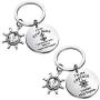 ENSIANTH Captain First Mate Ship Happen Keychain Funny Boating Gifts Sailing Gifts Nautical Gifts Gifts for Boaters, Sailors, Fishermen ENSIANTH Captain First Mate Ship Happen Keychain Funny Boating Gifts Sailing Gifts Nautical Gifts Gifts for Boaters, Sailors, Fishermen