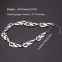 Hip Hop Unisex Flame Necklace - Streetwear Choker Necklace Accessory Hip Hop Cool Chain Necklace Perfect Gifts For Hip Hop Male Female Lovers (Necklace-women)