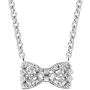 Carleen 925 Sterling Silver Cubic Zirconia CZ Simulated Diamond Small Cute Bow Tie Earrings Bangle Bracelet Pendant Necklace Jewelry for Women Girls Teens Carleen 925 Sterling Silver Cubic Zirconia CZ Simulated Diamond Small Cute Bow Tie Earrings Bangle Bracelet Pendant Necklace Jewelry for Women Girls Teens