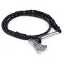 fishhook Wicca Viking Celtic Knot Trinity Valknut Talisman Rune Axe Symbol Bracelet