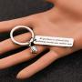 CYTING Volleyball Keychain All Greatness is Achieved While Performing Outside Your Comfort Zone Inspirational Volleyball Jewelry Gift for Volleyball Players/Team/Coach