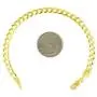 Nuragold 10k Yellow Gold 7mm Cuban Curb Link Chain Bracelet, Mens Womens Lobster Lock 7'' 7.5'' 8'' 8.5'' 9'' Nuragold 10k Yellow Gold 7mm Cuban Curb Link Chain Bracelet, Mens Womens Lobster Lock 7'' 7.5'' 8'' 8.5'' 9''