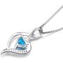 NUOKUN I Love You Mom S925 Sterling Silver Heart Pendant Necklace Mothers Birthday Gift