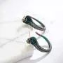 Boho Ethnic Cobra Snake Dangle Drop Earrings for Women Party Aniaml Earrings Hanging Hook Jewelry