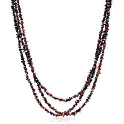 Dark Amber Charming Necklace 74 Inches