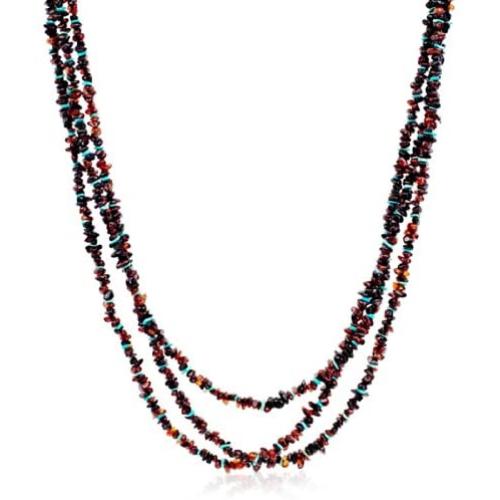 Dark Amber Charming Necklace 74 Inches