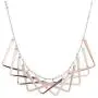 HSWE Statement Collar Necklace for Women Simple Geometric Bib Necklace for Wedding Party HSWE Statement Collar Necklace for Women Simple Geometric Bib Necklace for Wedding Party