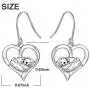 Yearace 925 Sterling Silver Animal Jewelry Sea Otter Dangle Earrings for Women Teen Girls Yearace 925 Sterling Silver Animal Jewelry Sea Otter Dangle Earrings for Women Teen Girls
