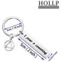 HOLLP Sobriety Gift 1 Year 5 Years Sobriety Anniversary Keychain 1 Year and Counting AA Encouragement Keychain Recovery Jewelry