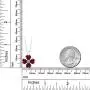 Gem Stone King 925 Sterling Silver Red Created Ruby Pendant Necklace For Women (3.84 Ct Heart Shape with 18 Inch Chain) Gem Stone King 925 Sterling Silver Red Created Ruby Pendant Necklace For Women (3.84 Ct Heart Shape with 18 Inch Chain)