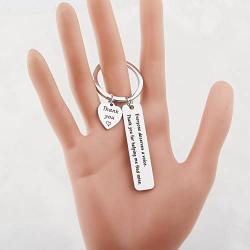 ENSIANTH Speech Therapist Gift Everyone Deserves A Voice Keychain Speech Language Pathologist Jewelry Thank You Gift