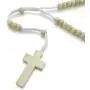 INBLUE Men,Womens Wood Pendant Necklace Cross Bead 24 Inch Rosary Chain INBLUE Men,Womens Wood Pendant Necklace Cross Bead 24 Inch Rosary Chain