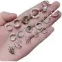 Ofeiyaa 16 PCS Ear Clips Cartilage Hoop Earring Ear Cuffs Non Piercing Earrings Wrap Set for Women Girl Men Size Adjustable Silver Gold Tone Ofeiyaa 16 PCS Ear Clips Cartilage Hoop Earring Ear Cuffs Non Piercing Earrings Wrap Set for Women Girl Men Size Adjustable Silver Gold Tone
