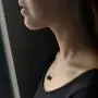 Paialco 18K White Gold Cultured Tahitian Black Pearl Pendant Necklace with 18'' Chain (Sterling Silver) Paialco 18K White Gold Cultured Tahitian Black Pearl Pendant Necklace with 18'' Chain (Sterling Silver)