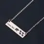 Zuo Bao Sweet Mama Bear Bar Necklace Mother Necklace Mama Bear Jewelry for New Mom