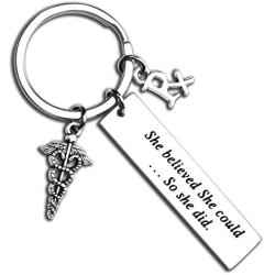 ecobuty Pharmacy Tech Gift Rx Pharmacist Keychain Pharmacy Technician Gift Pharmacist Gift Pharmacy Student Graduation Gift Rx Jewelry