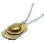 Anime One Piece Luffy Skeleton Pendant Necklace The Straw Hat Pirates Rope Chain Pendant Necklace for Men Boys Cap Cosplay for Boys Men