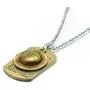 Anime One Piece Luffy Skeleton Pendant Necklace The Straw Hat Pirates Rope Chain Pendant Necklace for Men Boys Cap Cosplay for Boys Men