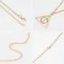 HYCY BJD Harry Potter Deathly Hallows Pendant Necklace Set Golden Snitch Necklaces for Harry Potter Fans Gifts Collection Jewelry Merchandise,18'' Chain (Golden)