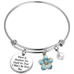 MAOFAED Cartoon Lover Gift Friendship Jewelry Adventure Gift Gift for Friend There Is Nowhere You Could Go That I Won’t Be With You