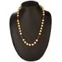 Efulgenz Indian 14 K Gold Plated Red Faux Ruby Pearl Beads Strand Neckalce Fashion Costume Jewelry for Women