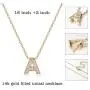 MONOZO Tiny Initial Necklace for Women, Cubic Zirconia Letter Initial Pendant Necklace 14k Gold Filled Dainty Personalized Alphabet 26 Initial Monogram Necklace for Girls Jewelry Gifts MONOZO Tiny Initial Necklace for Women, Cubic Zirconia Letter Initial Pendant Necklace 14k Gold Filled Dainty Personalized Alphabet 26 Initial Monogram Necklace for Girls Jewelry Gifts
