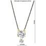 Efulgenz Indian Bollywood Traditional Gold Plated American Diamond CZ Mangalsutra Pendant Necklace Jewelry for Women