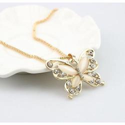 1PCS Charms Women Decoration Fashion Plated Butterfly Pendant