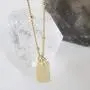 HONEYCAT Small Dog Tag Together Necklace in Gold, Rose Gold, or Silver | Minimalist, Delicate Jewelry HONEYCAT Small Dog Tag Together Necklace in Gold, Rose Gold, or Silver | Minimalist, Delicate Jewelry