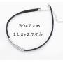 Relbcy Vintage Velvet Choker Necklace Black Tube Necklaces Festival Necklace Jewelry Accessories for Women and Girls