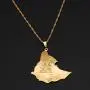 24K Gold Plated Map of Ethiopian Lion Pendant Necklace Africa Gold Chain Necklace Map Jewelry 24K Gold Plated Map of Ethiopian Lion Pendant Necklace Africa Gold Chain Necklace Map Jewelry