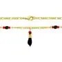 In Season Jewelry 18k Gold Plated Simulated Azabache Evil Eye Protection Necklace Figa Hand 18'' In Season Jewelry 18k Gold Plated Simulated Azabache Evil Eye Protection Necklace Figa Hand 18''