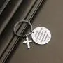 TOGON Christian Keychain I Can Do All Things Through Christ Who Strengthens Me Religious Keychain Scripture Jewelry Inspirational Gift for Her TOGON Christian Keychain I Can Do All Things Through Christ Who Strengthens Me Religious Keychain Scripture Jewelry Inspirational Gift for Her
