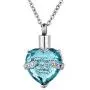 ShinyJewelry Always on My Mind Forever in My Heart Urn Necklace for Ashes Memorial Keepsake Cremation Pendant ShinyJewelry Always on My Mind Forever in My Heart Urn Necklace for Ashes Memorial Keepsake Cremation Pendant