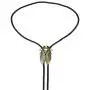COOLLA Bolo tie- Handmade Western Cowboy Black Vintage Cicada Pendant for Women,Men