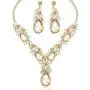 CSY Luxury Austrian Crystal Necklace Earrings Rhinestone Bridal Wedding Party Costume Jewelry Sets for Brides Bridesmaids Women CSY Luxury Austrian Crystal Necklace Earrings Rhinestone Bridal Wedding Party Costume Jewelry Sets for Brides Bridesmaids Women