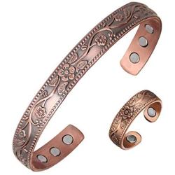 Copper Bracelet and Ring for Women Arthritis Solution