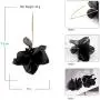 Boho Rose Petal Dangle Resin Earrings - Long Drop Acrylic Tiered Flower Earrings - Statement Exaggerated Floral Tassel Earrings for Women and Girls Boho Rose Petal Dangle Resin Earrings - Long Drop Acrylic Tiered Flower Earrings - Statement Exaggerated Floral Tassel Earrings for Women and Girls